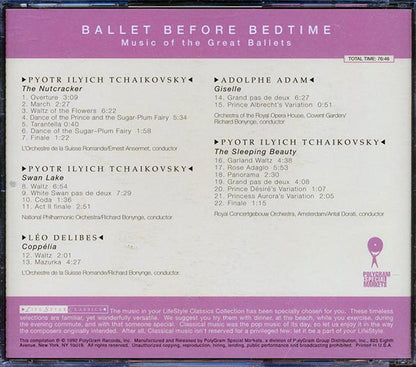 Tchaikovsky, Adolphe Adam, Etc. - Ballet Before Bedtime: Music Of The Great Ballets (CD)