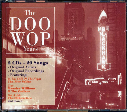 Maurice Williams & The Zodiacs, The Five Satins, The Silhouettes, Etc. - The Doo Wop Years (20 tracks) (2xCD) (CD)
