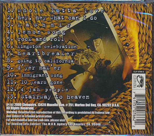 Dread Zeppelin - Greatest & Latest Hits (CD)