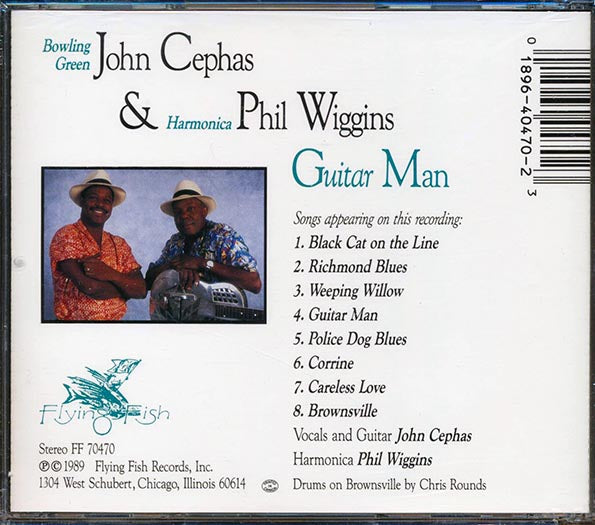 John Cephas, Phil Wiggins - Guitar Man (CD)
