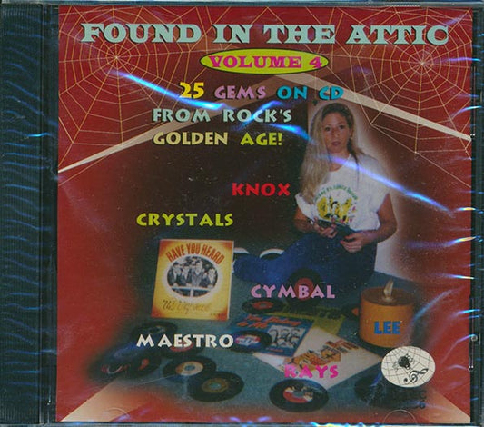 Van McCoy, Chris Montez, Mongo Santa Maria, Fabian, Etc. - Found In The Attic Volume 4: 25 Gems From Rock's Golden Age! (CD)
