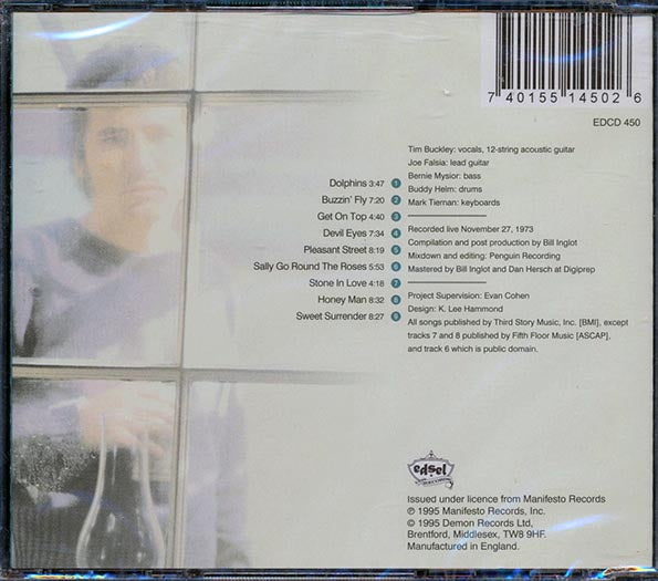 Tim Buckley - Honeyman: Recorded Live 1973 (CD)