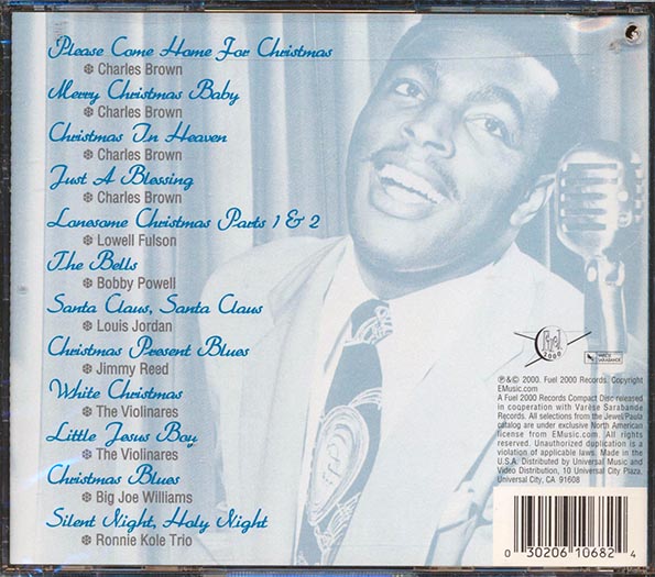 Charles Brown, Lowell Fulson, Bobby Powell, Jimmy Reed, Etc. - Merry Christmas Baby (CD)