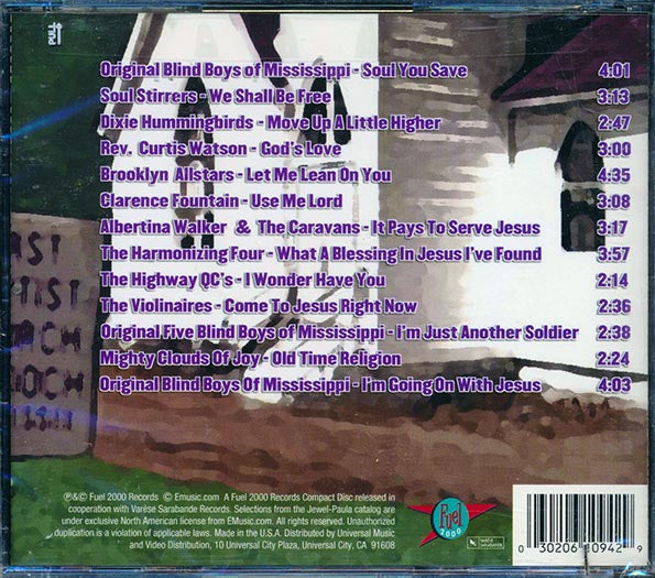 Soul Stirrers, Dixie Hummingbirds, Brooklyn Allstars, Etc. - Jesus Is My Savior (CD)