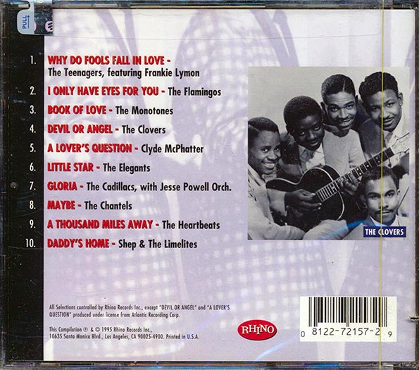 Teenagers, Flamingos, Monotones, Clovers, Etc. - Doo Wop Memories Volume 2 (CD)