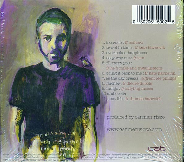 Carmen Rizzo - The Lost Art Of The Idle Moment (CD)