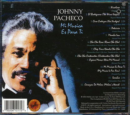 Johnny Pacheco - Mi Musica Es Para Ti (CD)