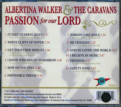 Albertina Walker & The Caravans - Passion For Our Lord (CD)