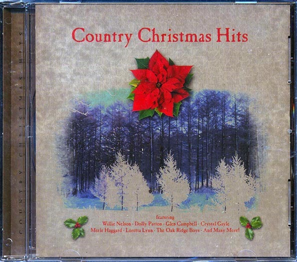 Glen Campbell, Dolly Parton, Kim Carnes, Willie Nelson, Etc. - Country Christmas Hits (20 tracks) (CD)