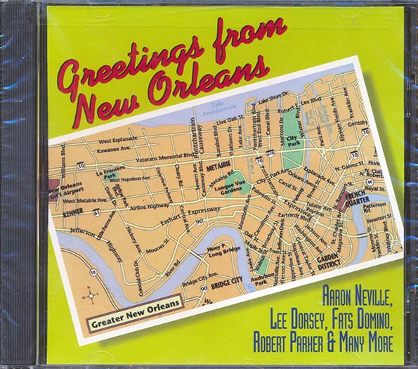 Aaron Neville, Lee Dorsey, Fats Domino, Robert Parker, Etc. - Greetings From New Orleans (CD)