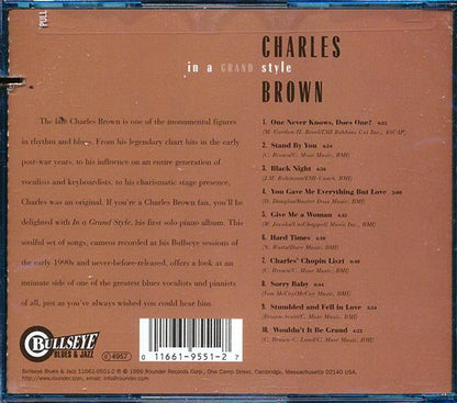 Charles Brown - In A Grand Style (CD)