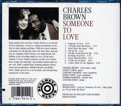 Charles Brown - Someone To Love (CD)