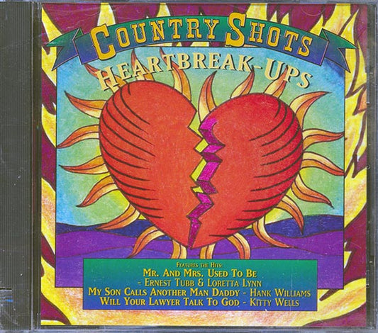 Ernest Tubb, Loretta Lynn, Hank Williams, Etc. - Country Shots: Heartbreak-Ups (CD)