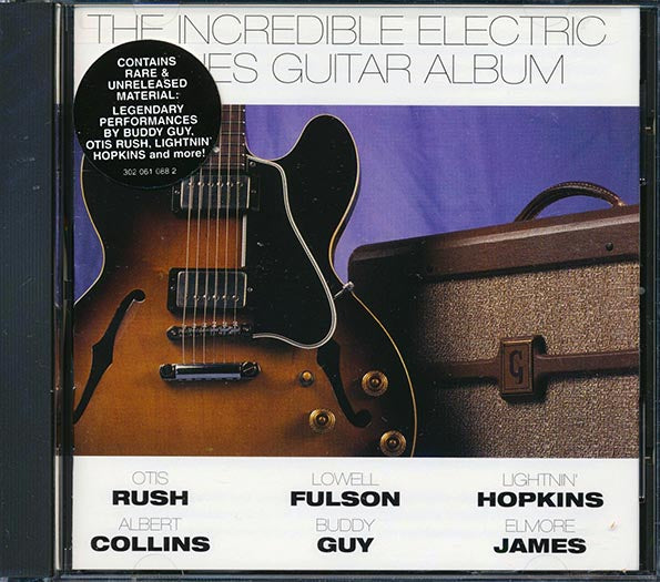 Otis Rush, Lowell Fulson, Lightnin' Hopkins, Etc. - The Incredible Electric Blues Guitar Album (incl. large booklet) (CD)