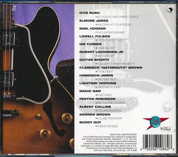 Otis Rush, Lowell Fulson, Lightnin' Hopkins, Etc. - The Incredible Electric Blues Guitar Album (incl. large booklet) (CD)
