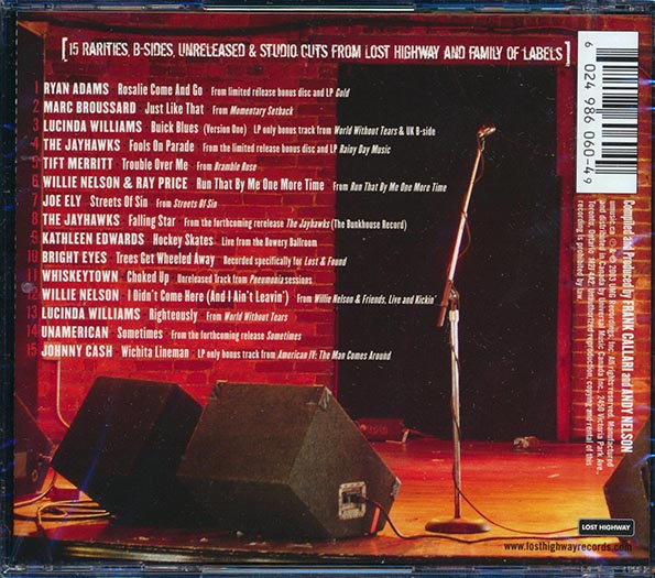 Ryan Adams, Marc Broussard, Lucinda Williams, The Jayhawks, Etc. - Lost & Found Volume 1 (CD)