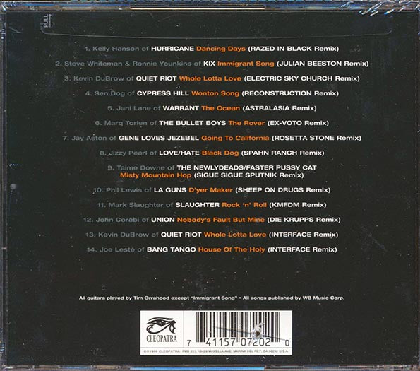 Quiet Riot, Cypress Hill, Slaughter, Etc. - A Tribute To Led Zeppelin: The Song Remains Remixed (CD)