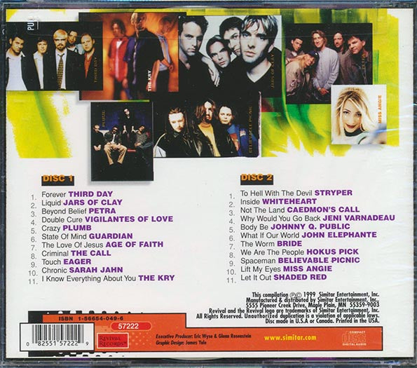 Third Day, Jars Of Clay, Petra, Etc. - Believe It: 22 Of Today's Top Christian Rock Artists! (22 tracks) (CD)