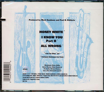 Morphine - Honey White (3 Tracks) (CD)