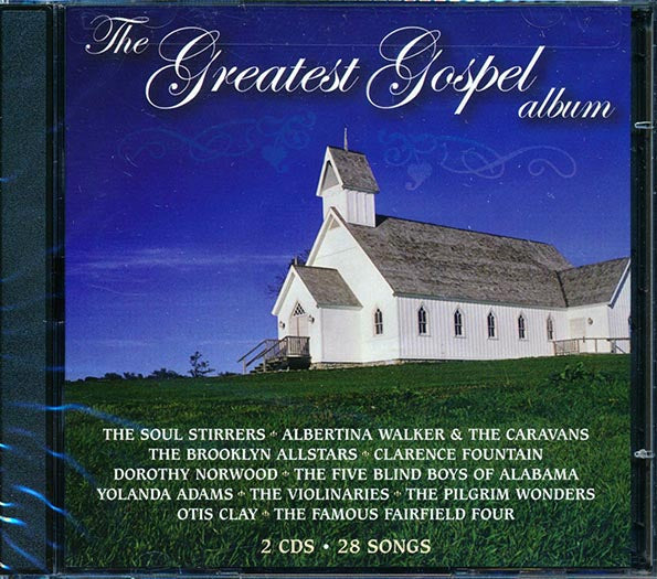 Soul Stirrers, Albertina Walker, Brooklyn Allstars, Clarence Fountain, Etc. - The Greatest Gospel Album (28 tracks) (2xCD) (CD)