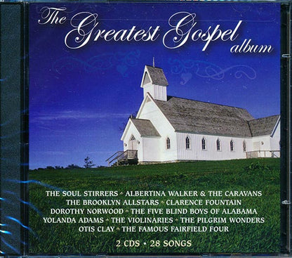 Soul Stirrers, Albertina Walker, Brooklyn Allstars, Clarence Fountain, Etc. - The Greatest Gospel Album (28 tracks) (2xCD) (CD)