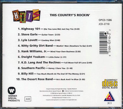 Highway 101, Steve Earle, Lyle Lovett, Nitty Gritty Dirt Band, Etc. - This Country's Rockin' (CD)