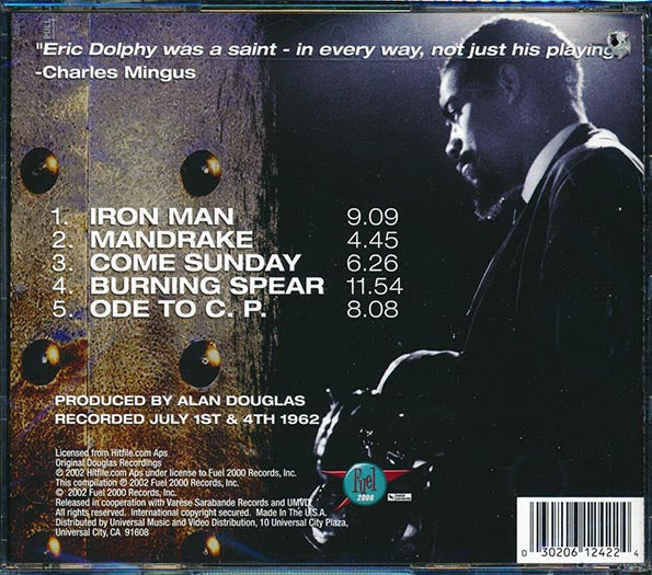 Eric Dolphy - Iron Man (CD)