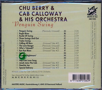 Chu Berry, Cab Calloway - Penguin Swing (CD)