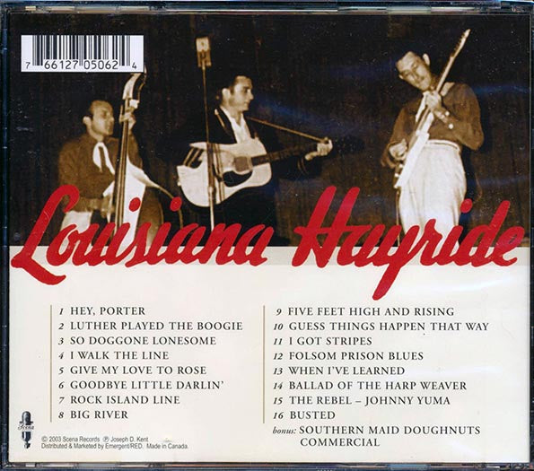 Johnny Cash - Live Recordings From The Louisiana Hayride (CD)