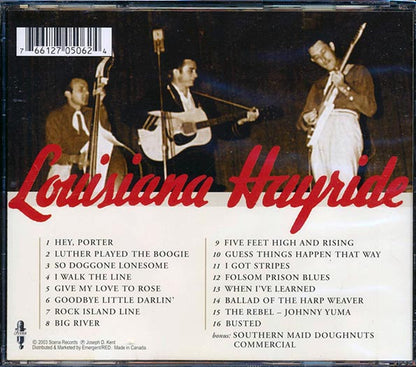 Johnny Cash - Live Recordings From The Louisiana Hayride (CD)