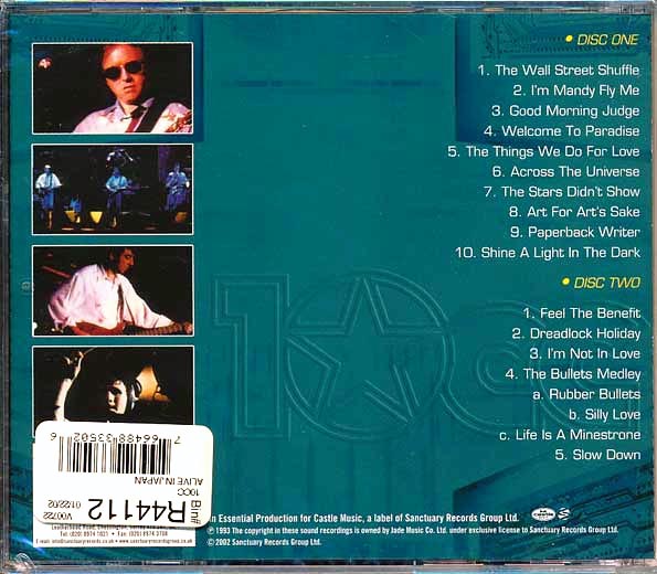 10CC - Alive In Japan (CD)