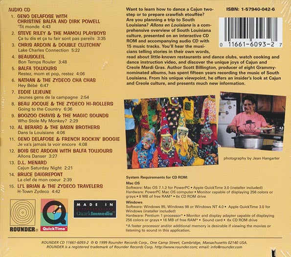 Balfa Touhours, Steve Riley & The Mamou Playboys, DL Menard, Etc. - Allons En Louisiane (2xCD) (CD)