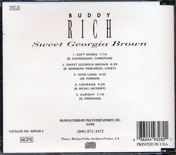 Buddy Rich - Sweet Georgia Brown (CD)