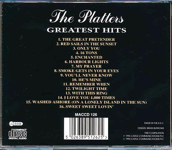 The Platters - Greatest Hits (CD)