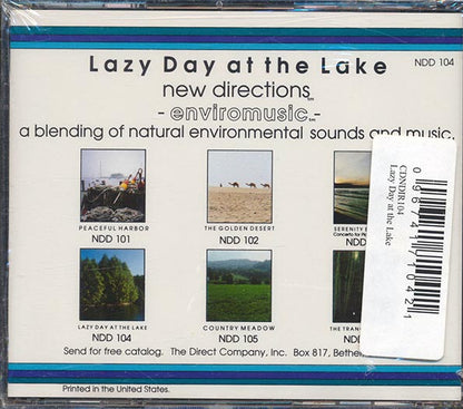 New Directions - Lazy Day At The Lake: A Blending Of Natural Environmental Sounds And Music (CD)