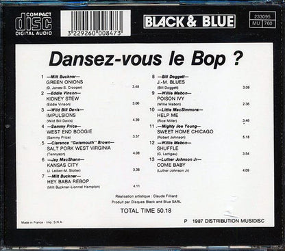 Various - Dansez-Vous Le Bop? (CD)