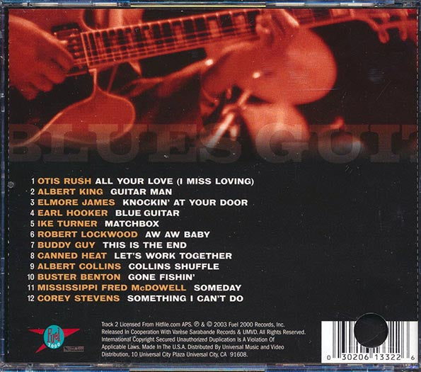 Albert King, Ike Turner, Otis Rush, Albert Collins, Etc. - Blues Guitar Heroes (CD)