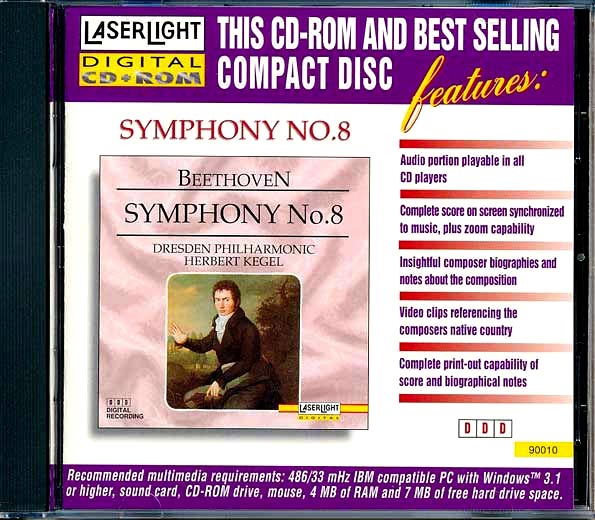 Dresden Philharmonic Herbert Kegel - Beethoven Symphony No. 8 (CD)