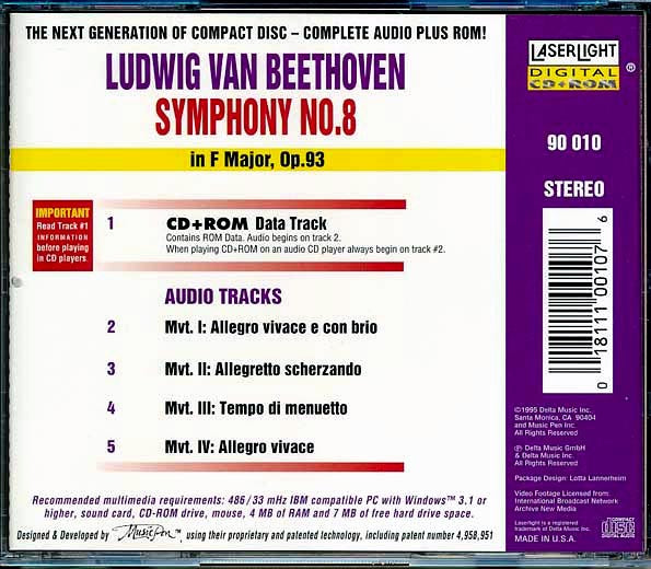 Dresden Philharmonic Herbert Kegel - Beethoven Symphony No. 8 (CD)