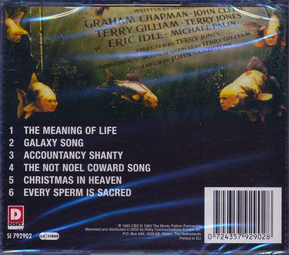 Monty Python - Monty Python's The Meaning Of Life (CD)