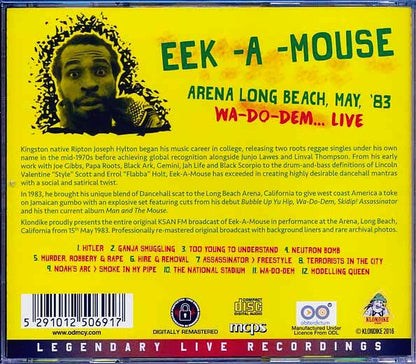 Eek A Mouse - Arena Long Beach May '83: Wa Do Dem Live (CD)