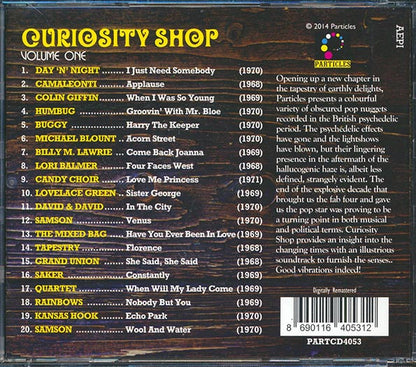 Humbug, Buggy, Grand Union, Saker, Kansas Hook - Curiousity Shop Volume 1: A Rare Collection Of Aural Antiquities And Objects D'art From The British Isles 1968-1971 (CD)