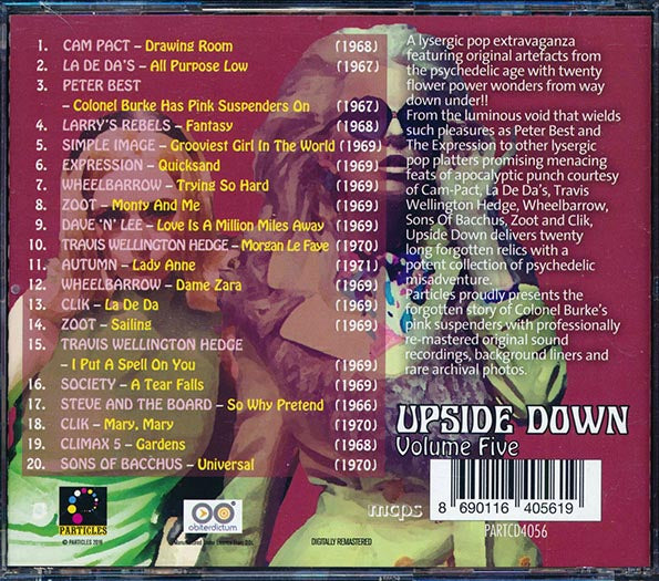 Clik, Zoot, Climax 5, Wheelbarrow, Etc. - Upside Down Volume 5, 1966-1971: Coloured Dreams From The Underworld (CD)