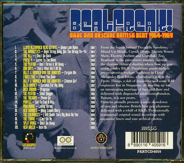 Split Image, The Cherokees, The Moquettes, Red Squares, Etc. - Beatfreak! Volume 2: Rare And Obscure British Beat 1964-1969 (CD)