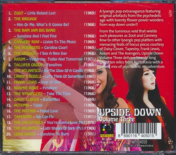Axiom, Autumn, The Motion, The Avengers, The Groove, Etc. - Upside Down Volume 3: Coloured Dreams From The Underworld 1966-1971 (CD)