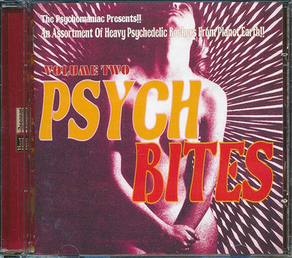 Rattles, Danta, Ofo The Black Company, Orange Peel, Blackbirds 2000, Anvil Chorus, Etc. - Psych Bites Volume 2: The Psychomaniac Presents!! An Assortment Of Heavy Psychedelic Rockers From Planet Earth!! (CD)