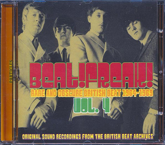Barron Knights, Geaorge Bean, West Five, Billy Fury, The Peddlers, Etc. - Beatfreak! Volume 4: Rare And Obscure British Beat 1964-1969 (CD)