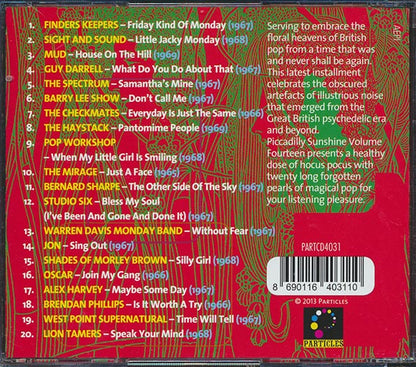 Lion Tamers, Mud, Oscar, The Mirage, The Haystack, Etc. - Piccadilly Sunshine Part 14: British Pop Psych And Other Flavours 1965-1969 (CD)