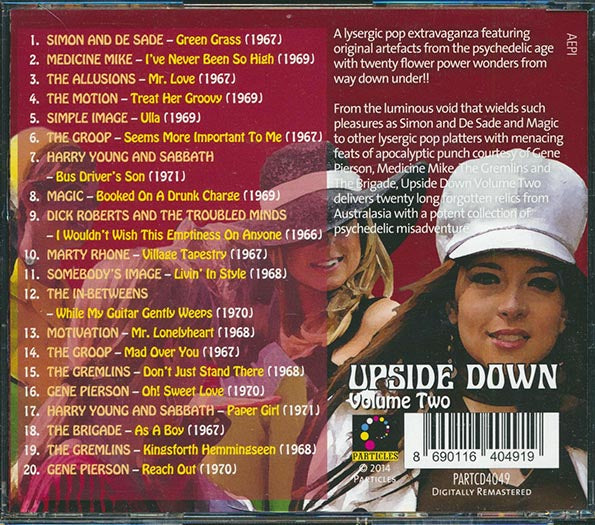 Simple Image, The Groop, Medicine Mike, Motivation, The Gremlins, Etc. - Upside Down Volume 2: Coloured Dreams From The Underworld 1966-1971 (CD)