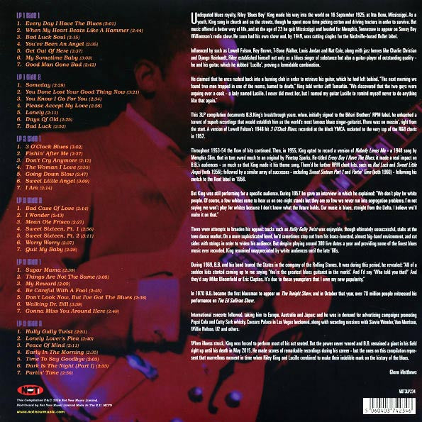 BB King - Nothin' But Bad Luck (3xLP) (LP) - PureSound Records